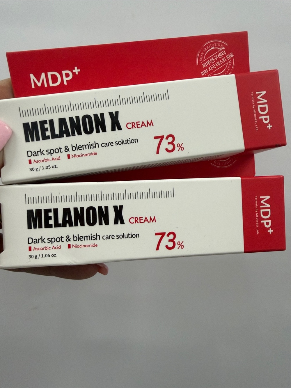 Sealed Bundle MDP+ Melanon X DarkSpotCareCream TranexamicAcid Niacinamide 1.05oz